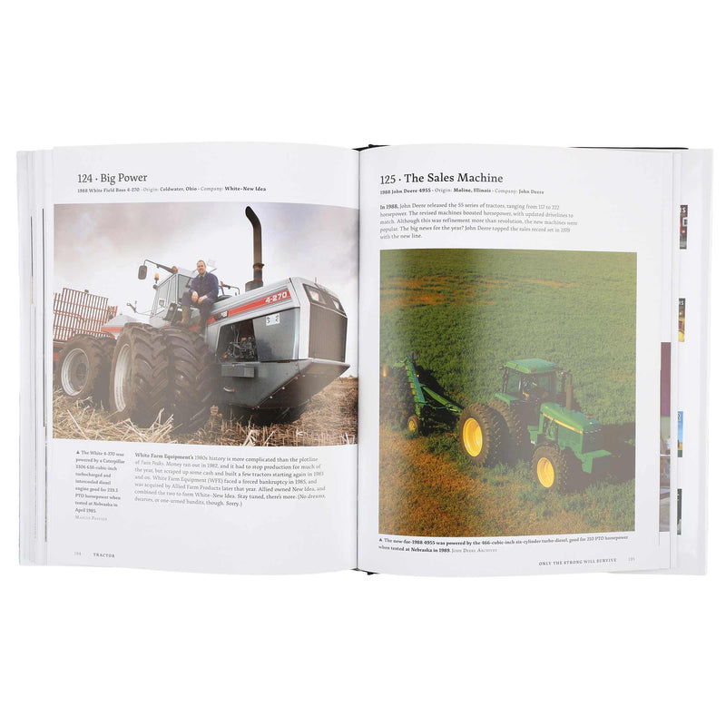 Limited Edition Red Cover Tractor Book by Lee Klancher