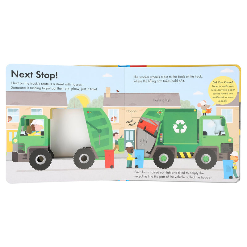 How It Works: Recycling Truck by Dee Costello - Board Book