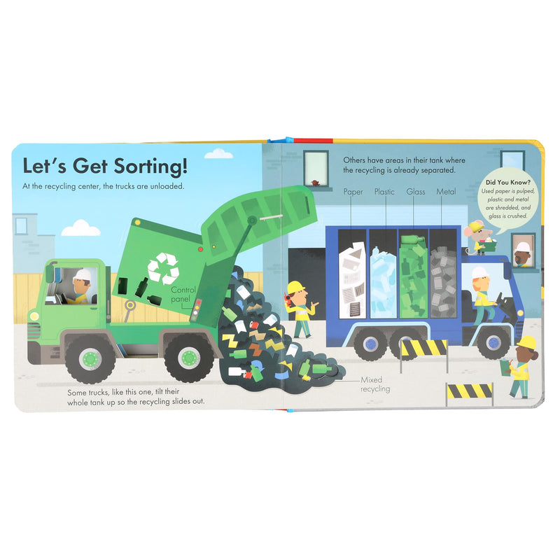 How It Works: Recycling Truck by Dee Costello - Board Book
