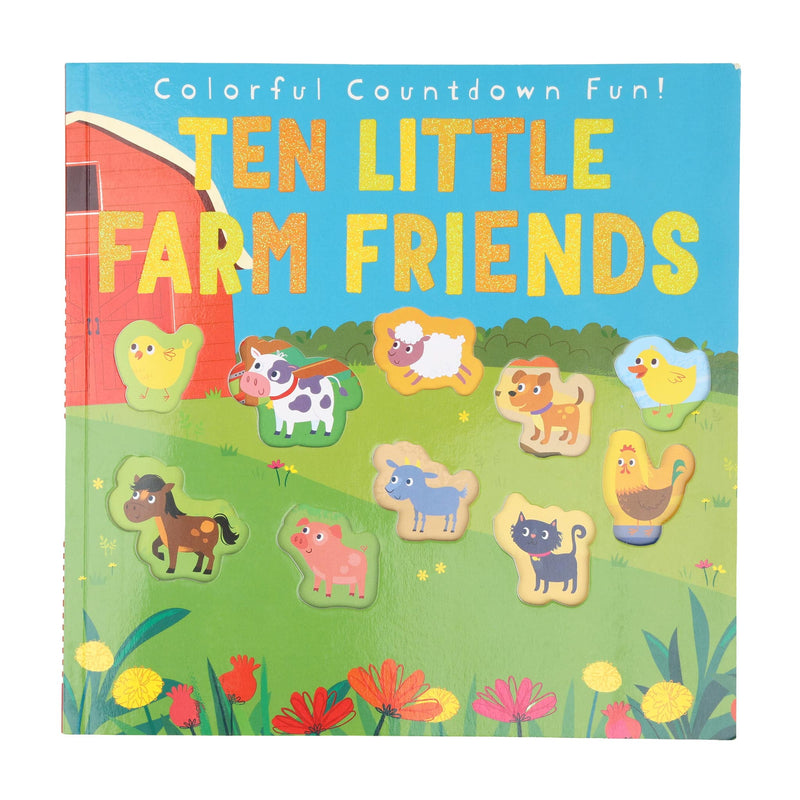 Ten Little Farm Friends by Jonathan Litton - Paperback Book