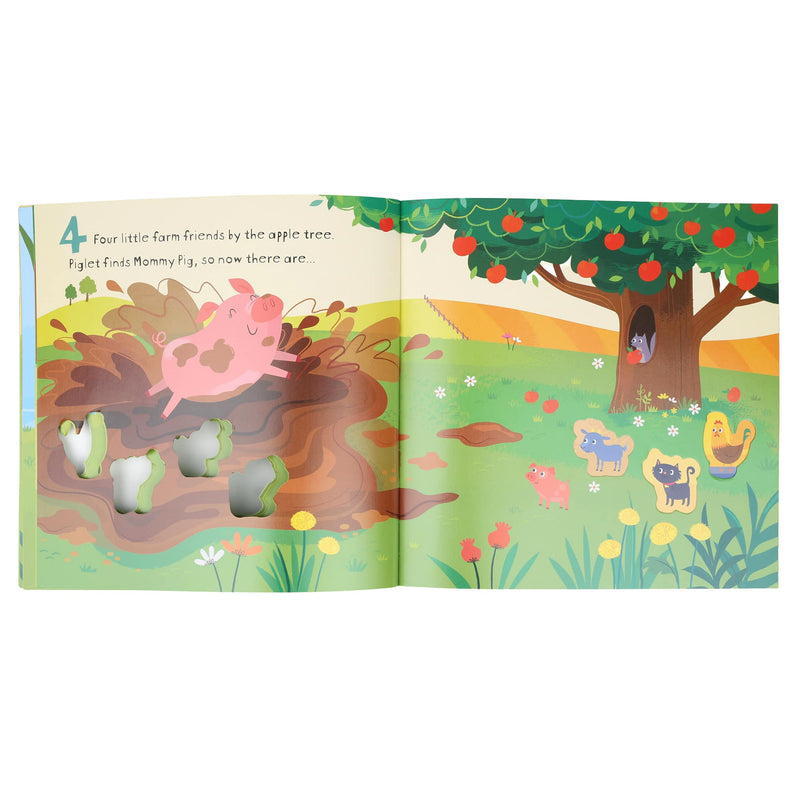 Ten Little Farm Friends by Jonathan Litton - Paperback Book
