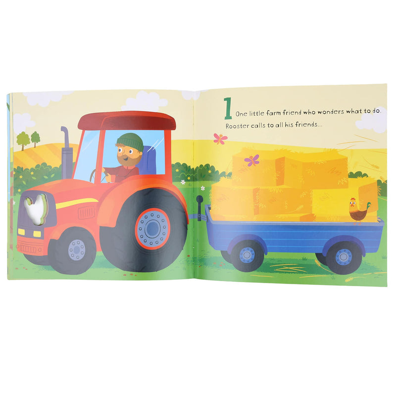 Ten Little Farm Friends by Jonathan Litton - Paperback Book