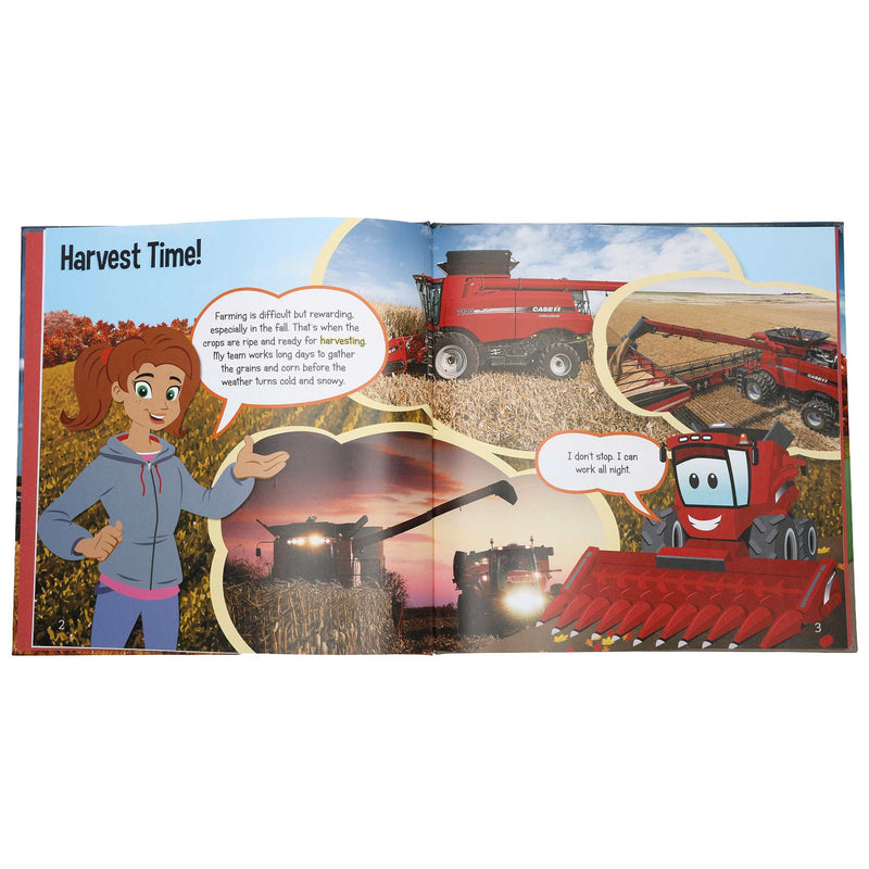 Combines with Casey & Friends Case IH Kids Book