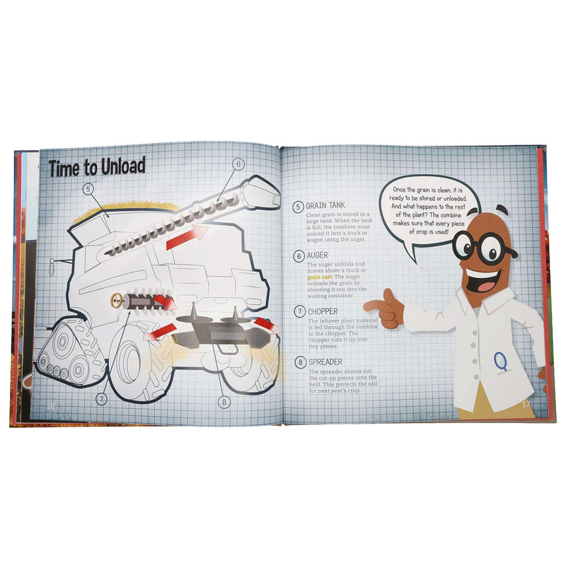 Combines with Casey & Friends Case IH Kids Book