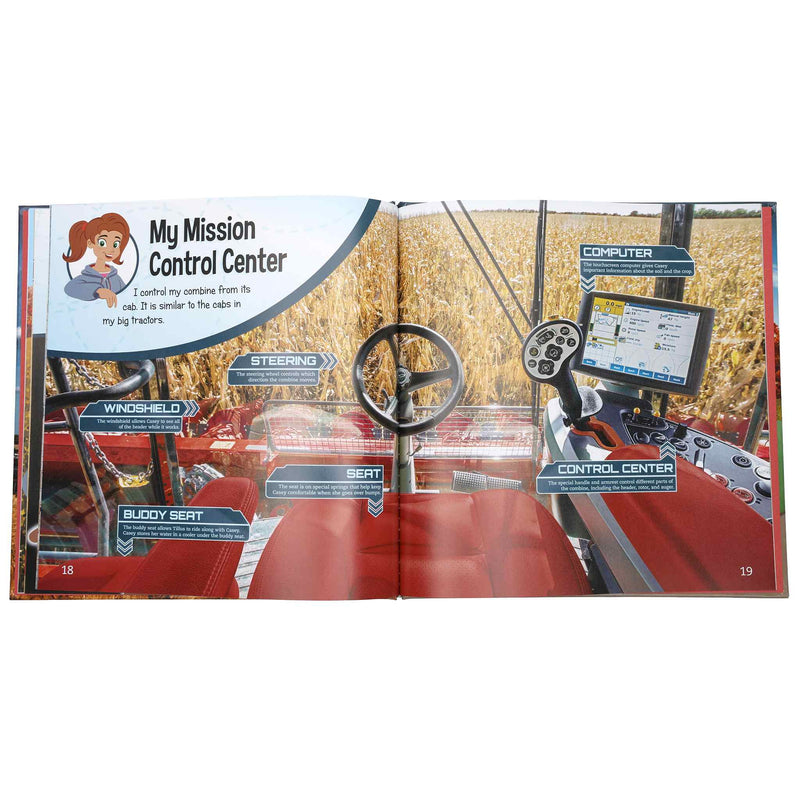 Combines with Casey & Friends Case IH Kids Book