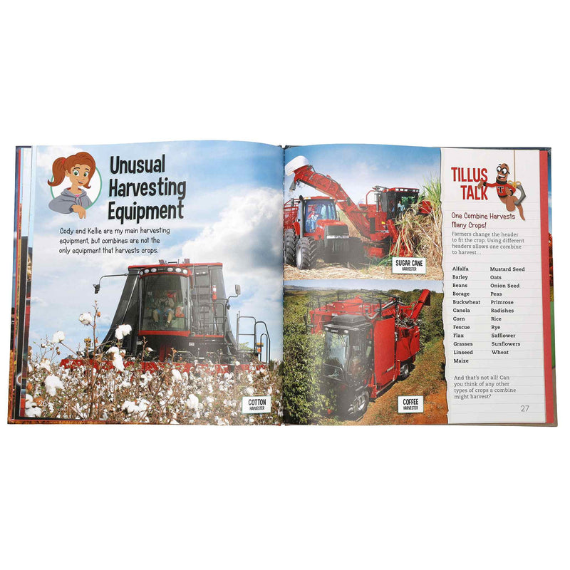 Combines with Casey & Friends Case IH Kids Book