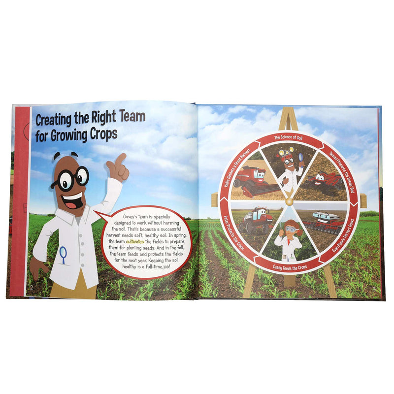 Planters & Cultivators with Casey & Friends Case IH Kids Book