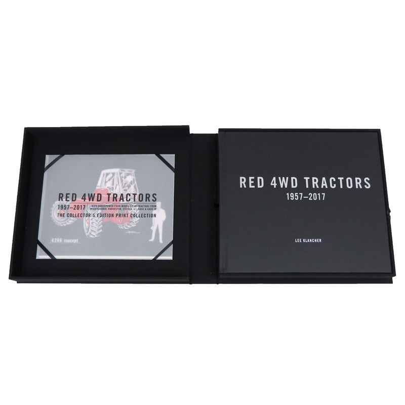 Collector's Edition RED 4WD Tractors 1957-2017 High Horsepower IH, Steiger, Case and Case IH Hardbound 384 Page Book
