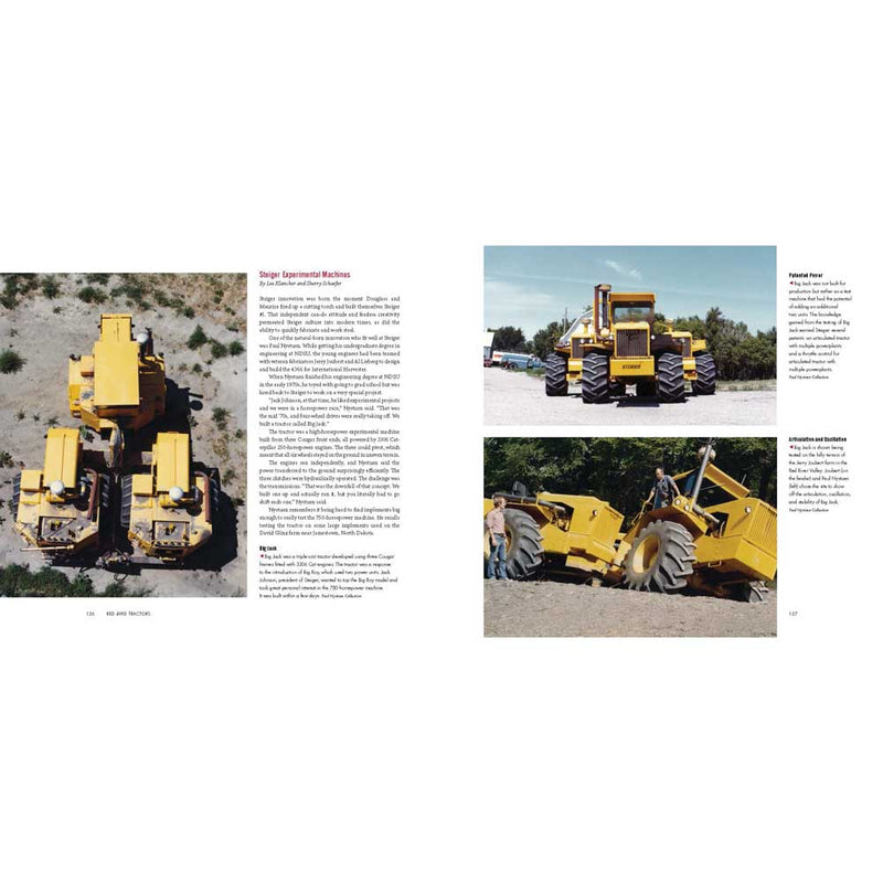Collector's Edition RED 4WD Tractors 1957-2017 High Horsepower IH, Steiger, Case and Case IH Hardbound 384 Page Book