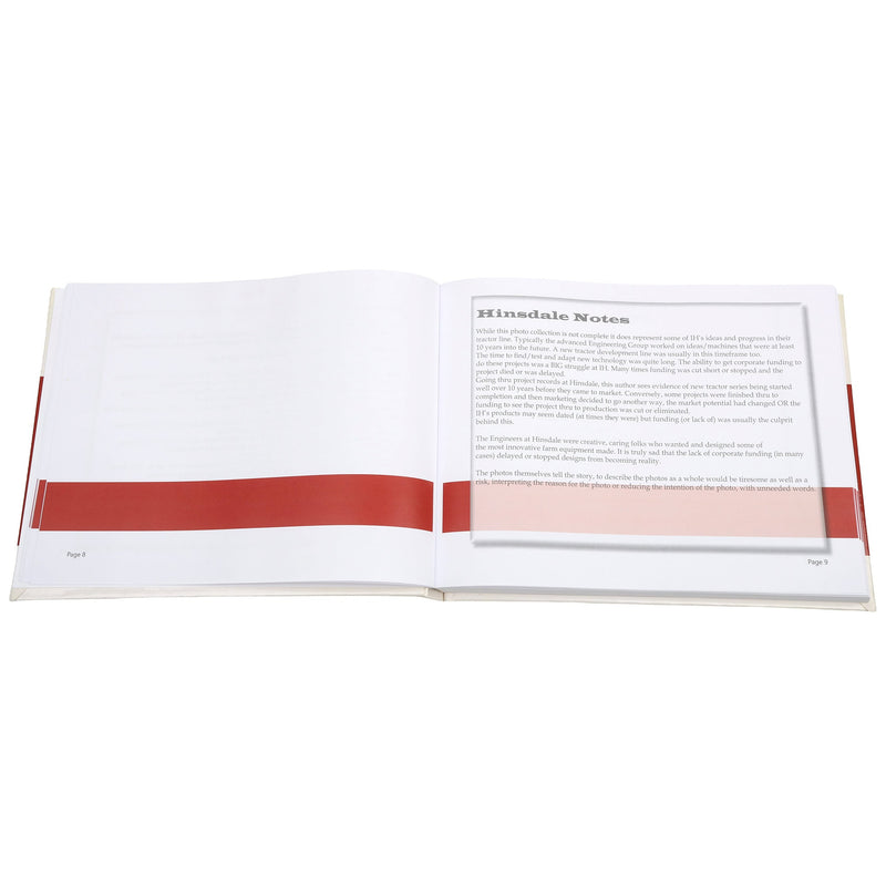 International Harvester 06 Series Photo Archives Book, from the Innovation Hinsdale Collection