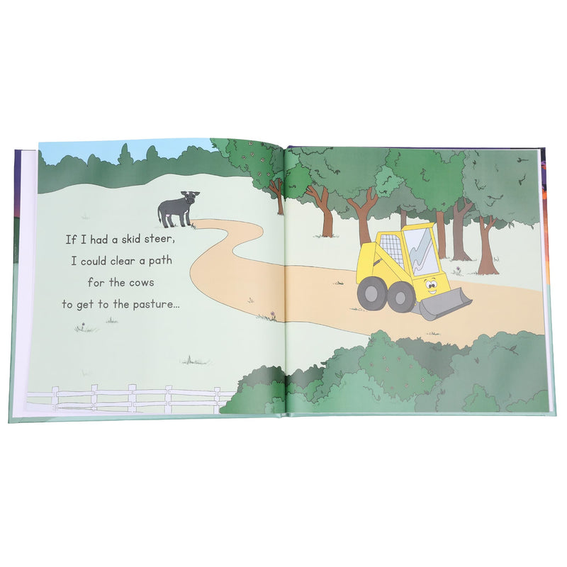 If I Had a Skid Steer Kids Book by Lisa Macy