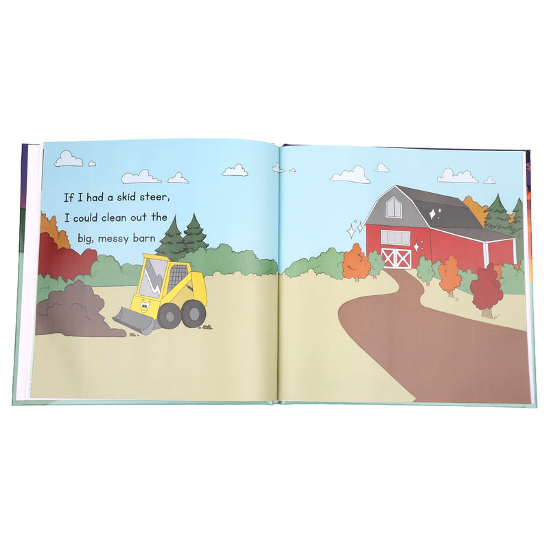 If I Had a Skid Steer Kids Book by Lisa Macy