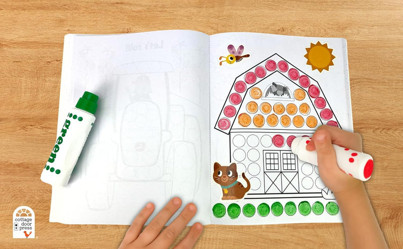 John Deere Kids Dot Marker Activity Coloring Book
