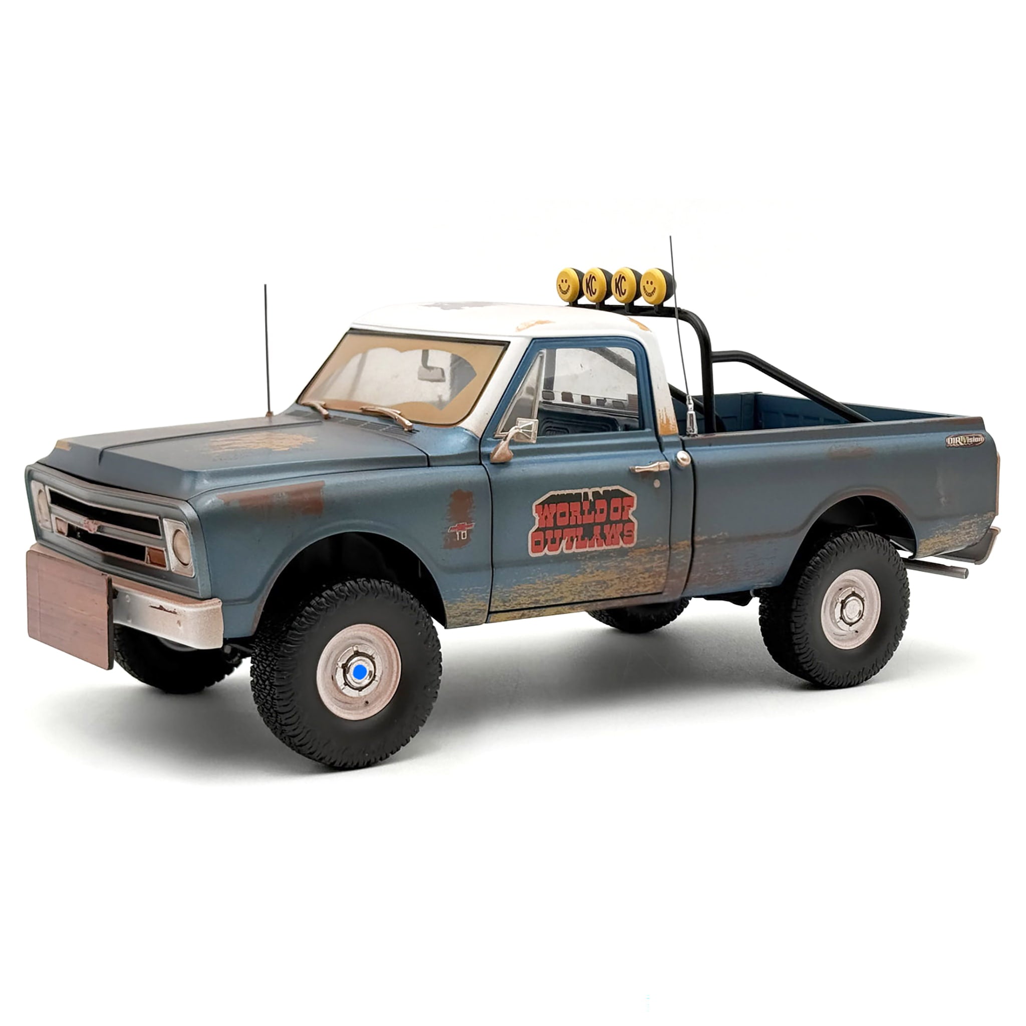 ACME 社　1/18 1967 シボレー K-10 プッシュトラック 1/18 1967 Chevrolet K10 World of Outlaws Push Truck by ACME