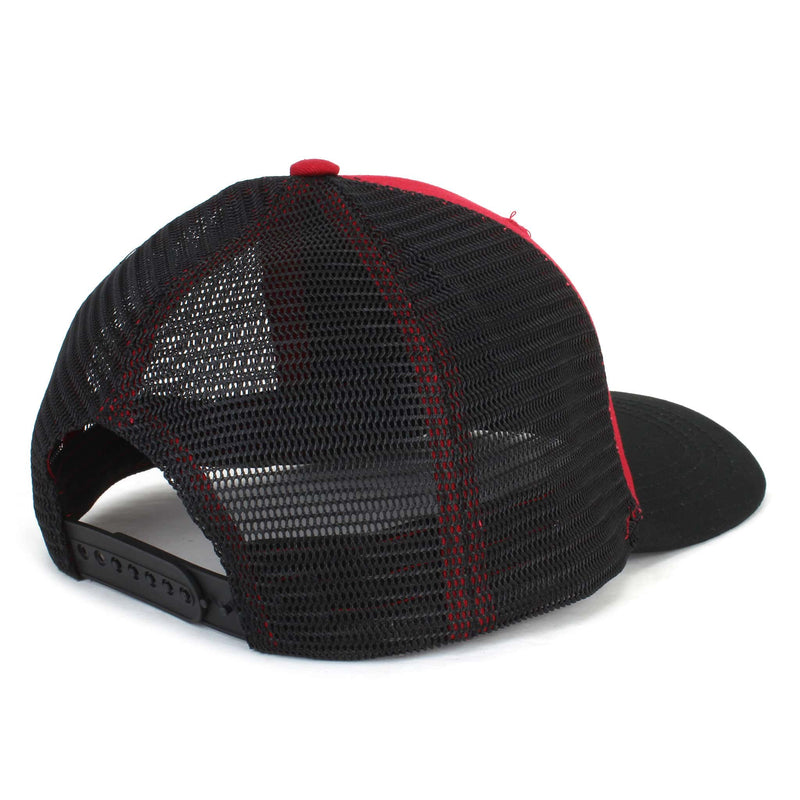 Case IH Two-Tone Red & Black Woven Patch Trucker