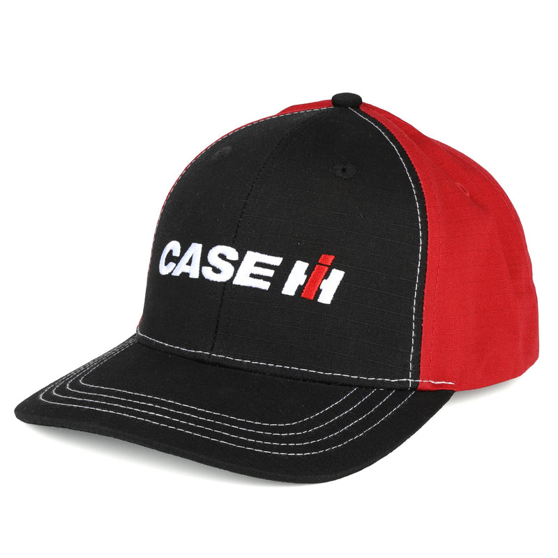 Case IH Black & Red Twill Trucker Cap