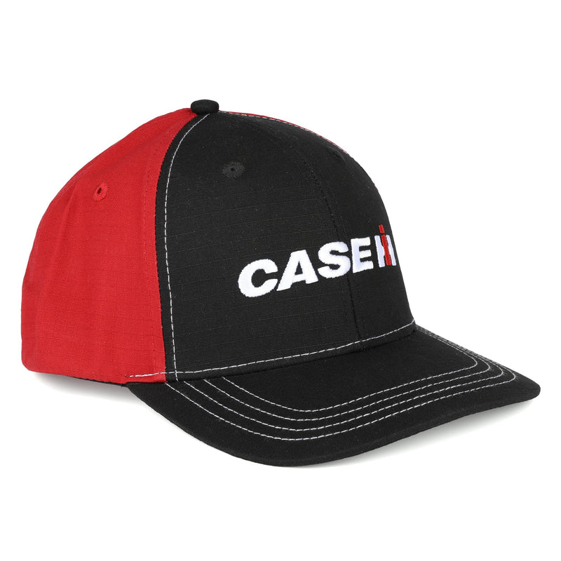 Case IH Black & Red Twill Trucker Cap