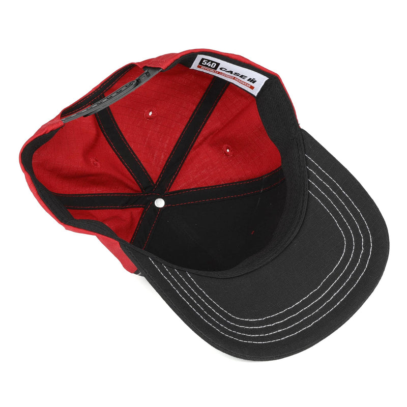 Case IH Black & Red Twill Trucker Cap