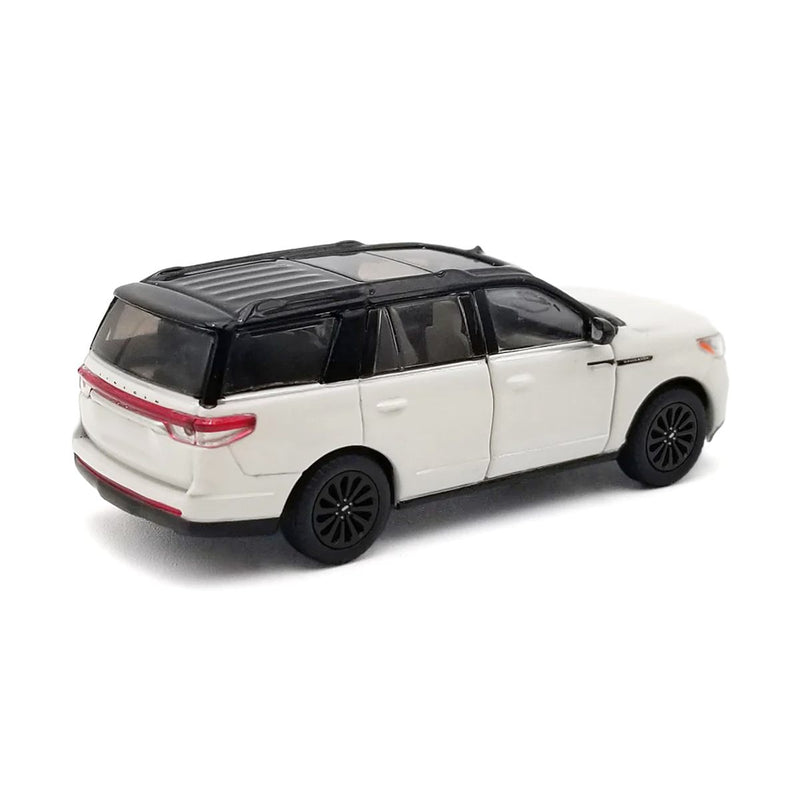 1/64 2024 Lincoln Navigator SUV, Pristine White Metallic by ACME Diecast