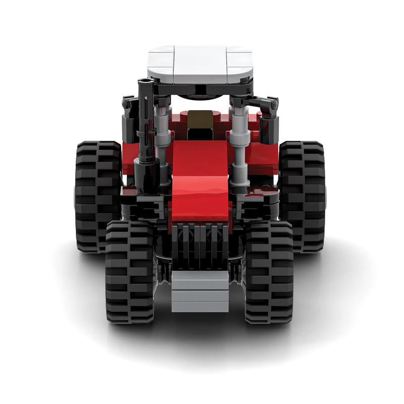 Massey Ferguson 8S Tractor Farming Building Set, BrickAg Microfarm Series 163 Pieces