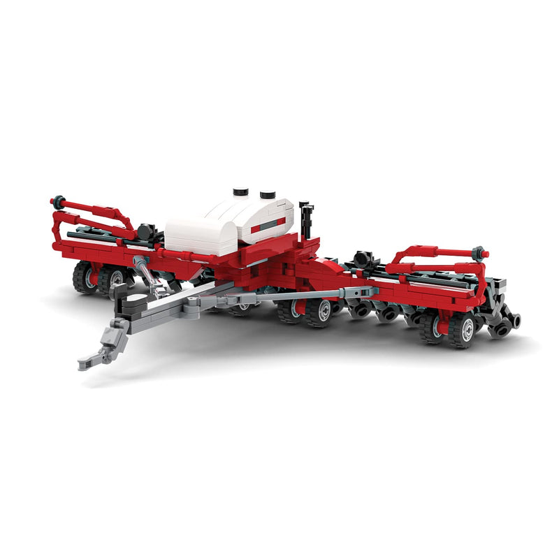Massey Ferguson 16-Row Precision Planter Farming Building Set, BrickAg Microfarm Series 401 Pieces
