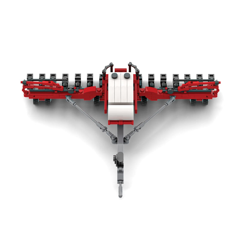 Massey Ferguson 16-Row Precision Planter Farming Building Set, BrickAg Microfarm Series 401 Pieces