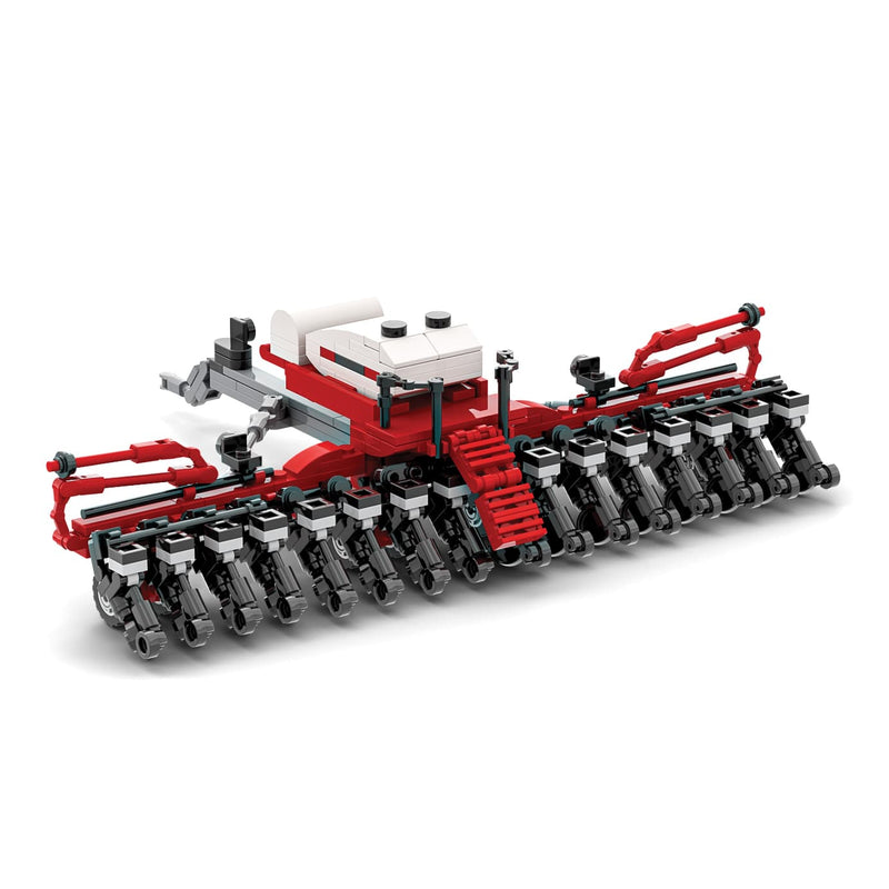 Massey Ferguson 16-Row Precision Planter Farming Building Set, BrickAg Microfarm Series 401 Pieces