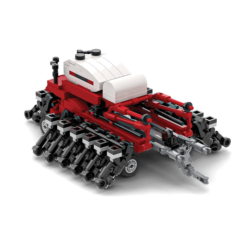 Massey Ferguson 16-Row Precision Planter Farming Building Set, BrickAg Microfarm Series 401 Pieces