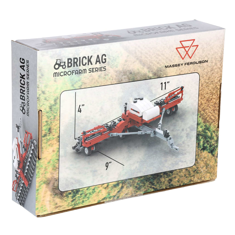 Massey Ferguson 16-Row Precision Planter Farming Building Set, BrickAg Microfarm Series 401 Pieces