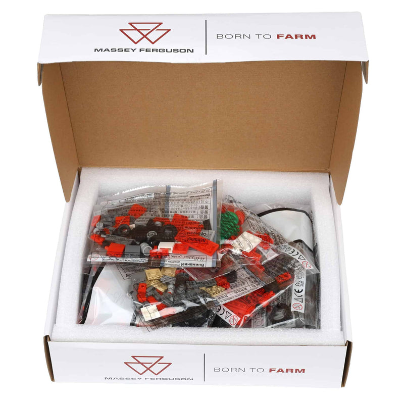 AGCO Massey Ferguson 12 Days of Brick Farming Building Block Advent Set by Brick Ag, 1,086 Pieces