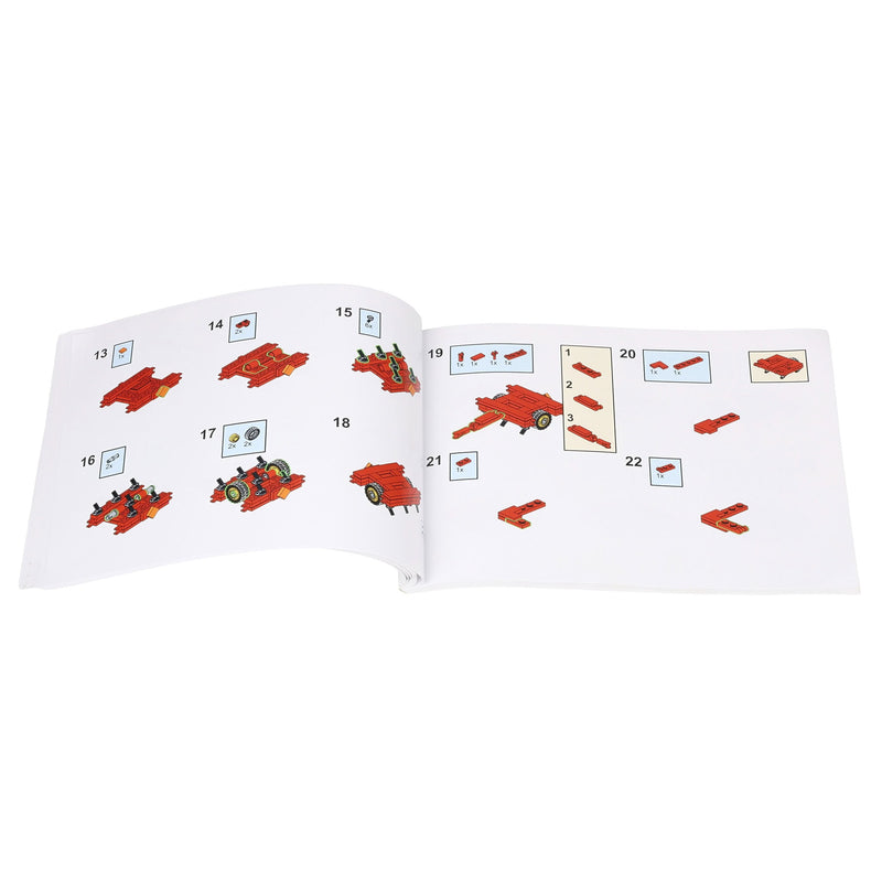 AGCO Massey Ferguson 12 Days of Brick Farming Building Block Advent Set by Brick Ag, 1,086 Pieces