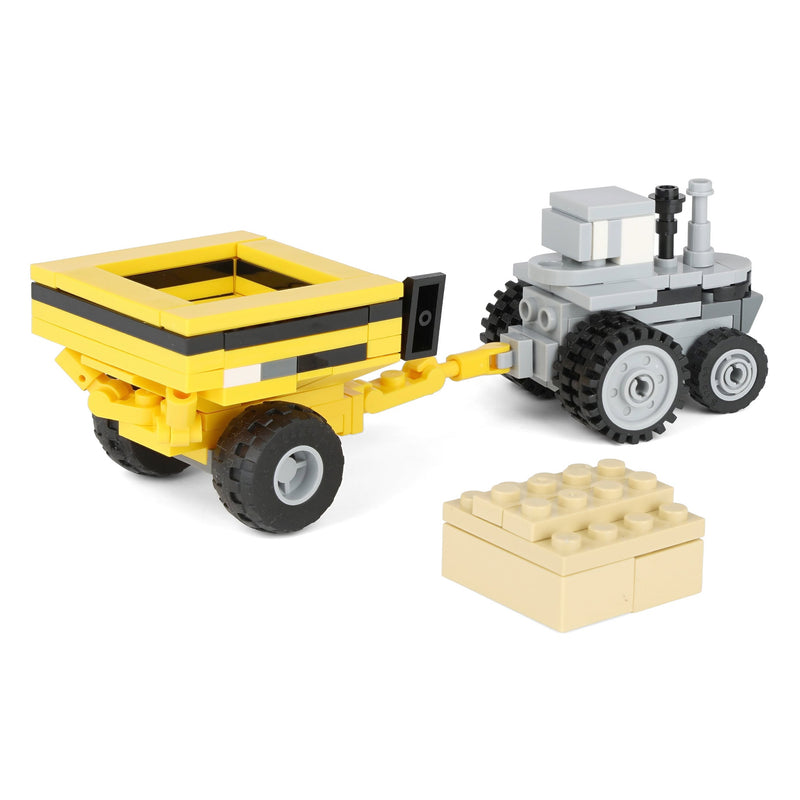 AGCO Massey Ferguson 12 Days of Brick Farming Building Block Advent Set by Brick Ag, 1,086 Pieces