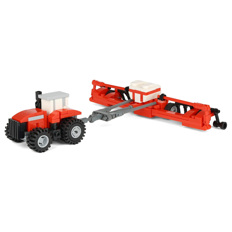 AGCO Massey Ferguson 12 Days of Brick Farming Building Block Advent Set by Brick Ag, 1,086 Pieces