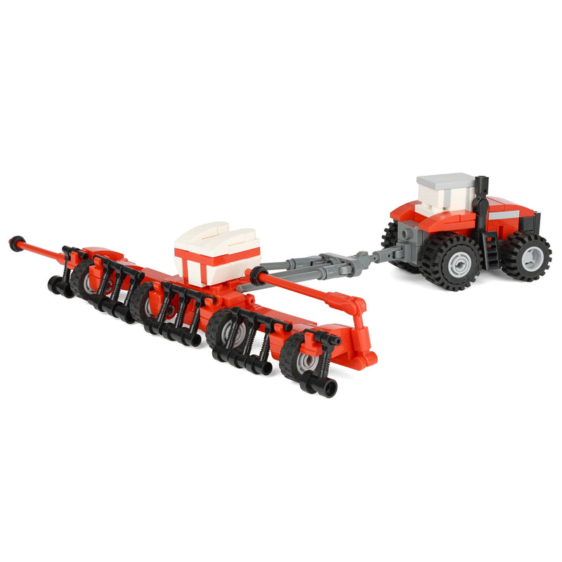 AGCO Massey Ferguson 12 Days of Brick Farming Building Block Advent Set by Brick Ag, 1,086 Pieces