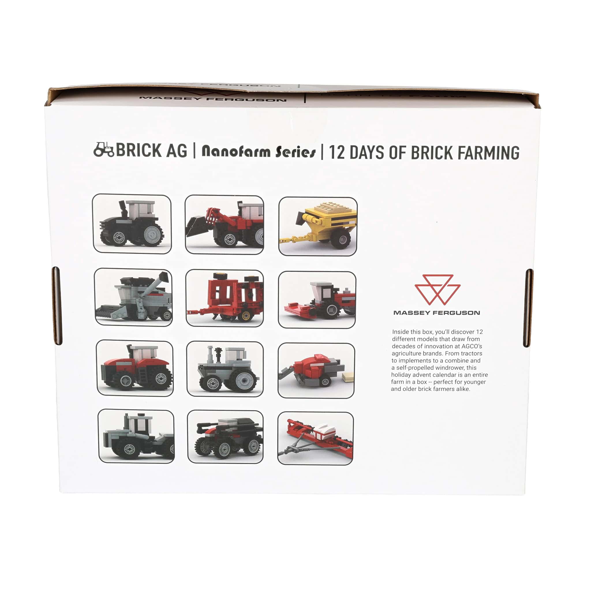 AGCO Massey Ferguson 12 Days of Brick Farming Building Block