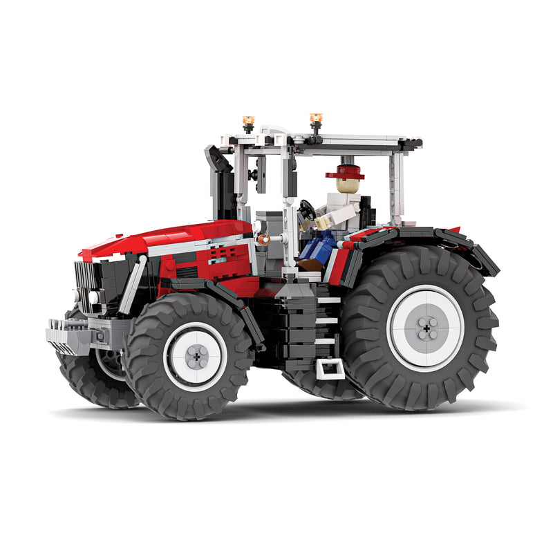 Massey Ferguson 8S Tractor Farming Building Set, BrickAg Heritage Series 1,234 Pieces