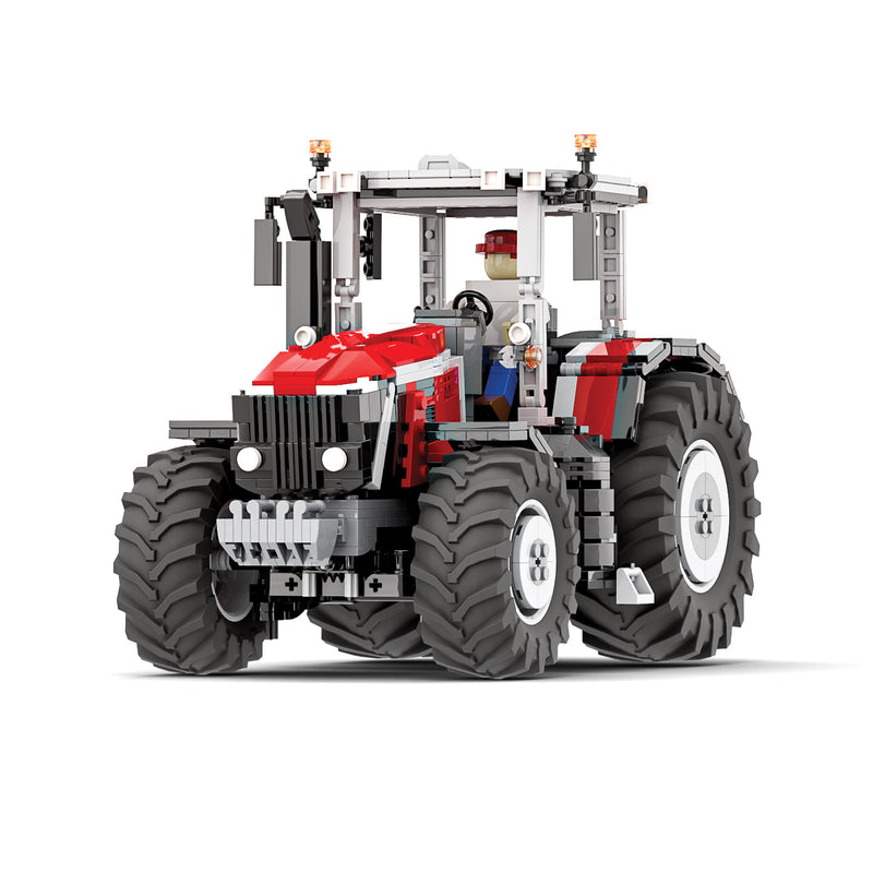 Massey Ferguson 8S Tractor Farming Building Set, BrickAg Heritage Series 1,234 Pieces