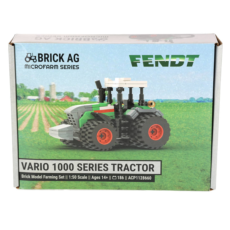 Fendt Vario 1050 Series Tractor Farming Building Set, BrickAg Microfarm Series 191 Pieces
