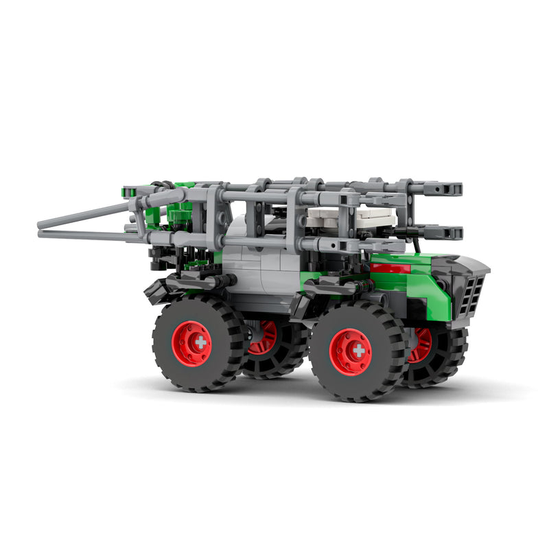 Fendt Rogator Sprayer Farming Building Set, BrickAg Microfarm Series 213 Pieces