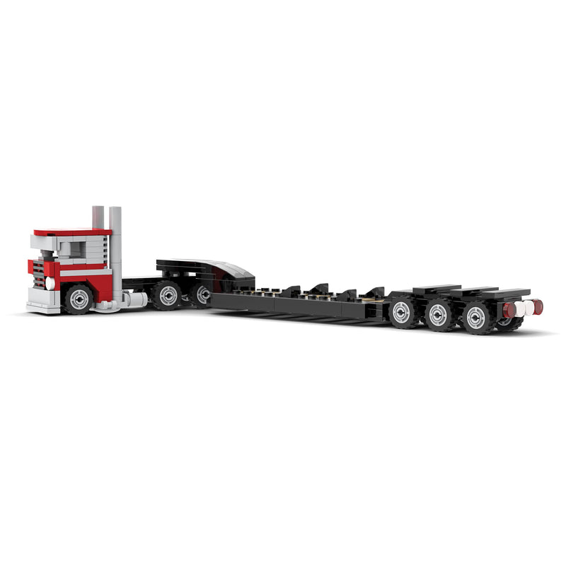 Massey Ferguson Delivery Set Building Block Set, BrickAg Nanofarm Series, 414 Pieces