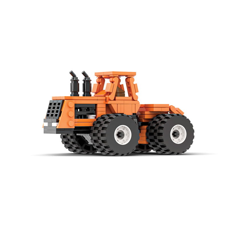 Allis-Chalmers 4W-305 Tractor & Disk Farming Building Set, BrickAg Microfarm Series 368 Pieces