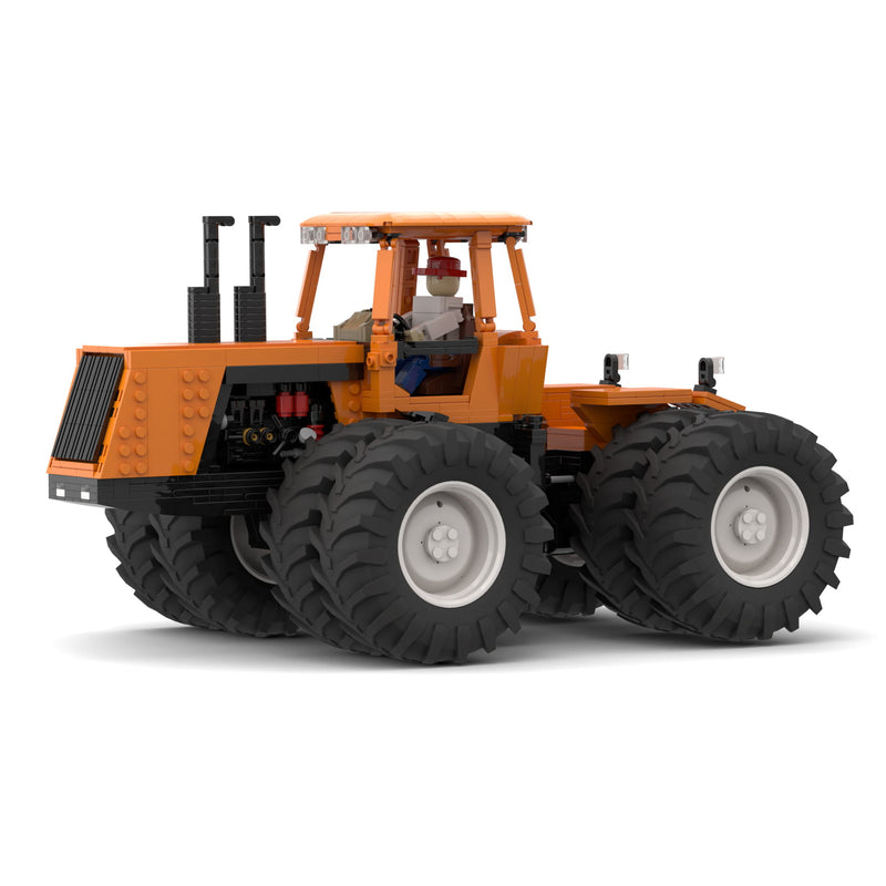 Allis-Chalmers 4W-305 Tractor Building Block Set by BrickAg Heritage Series, 1250 Pieces