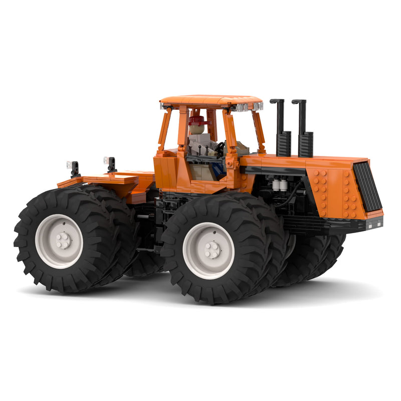 Allis-Chalmers 4W-305 Tractor Building Block Set by BrickAg Heritage Series, 1250 Pieces