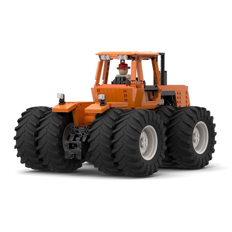 Allis-Chalmers 4W-305 Tractor Building Block Set by BrickAg Heritage Series, 1250 Pieces