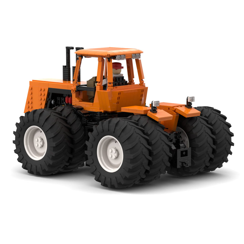 Allis-Chalmers 4W-305 Tractor Building Block Set by BrickAg Heritage Series, 1250 Pieces