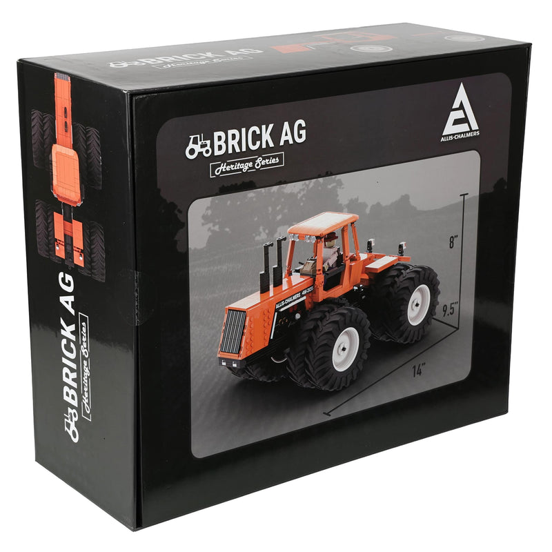 Allis-Chalmers 4W-305 Tractor Building Block Set by BrickAg Heritage Series, 1250 Pieces