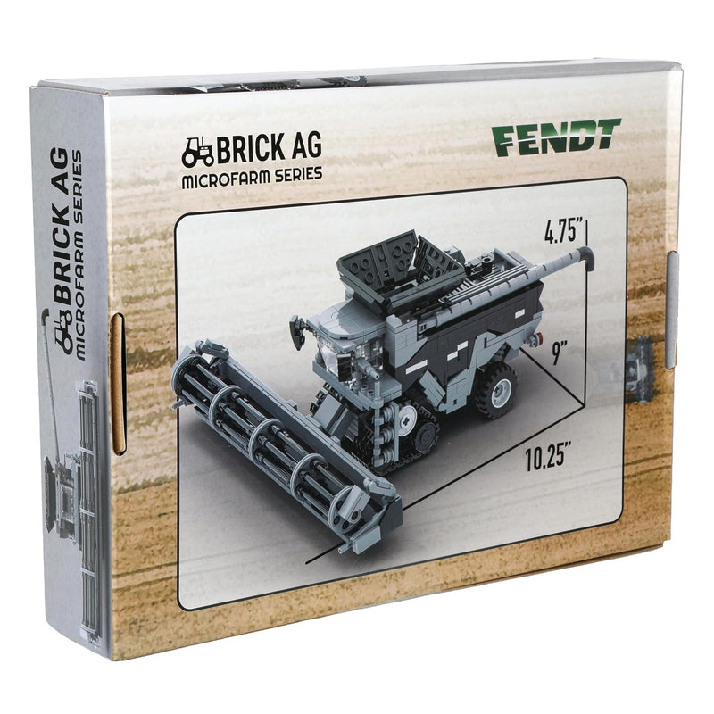 Fendt IDEAL Combine Farming Building Set, BrickAg Microfarm Series 709 Pieces