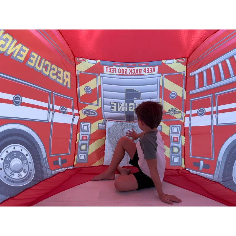 AirFort Firetruck Inflatable Tent