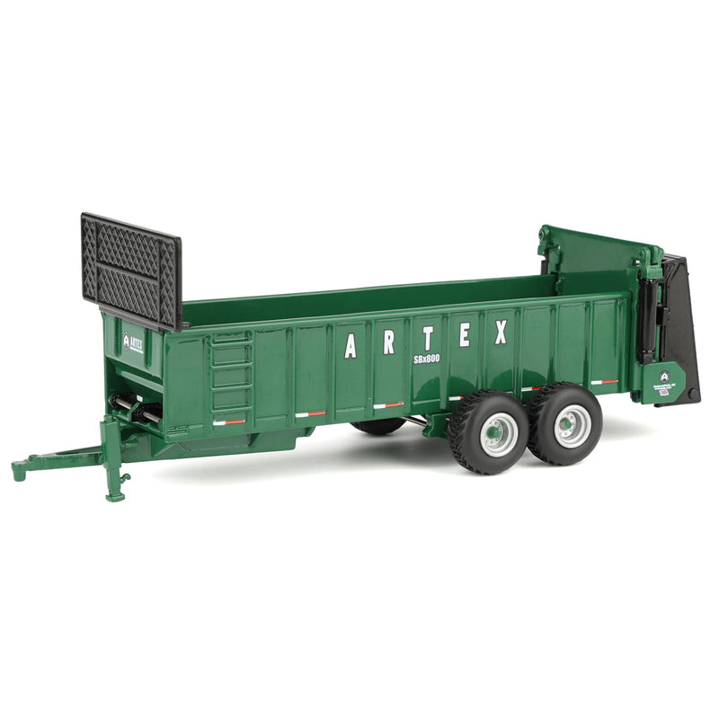 1/64 Green Artex SBX800 Manure Spreader with Dual Axle by SpecCast