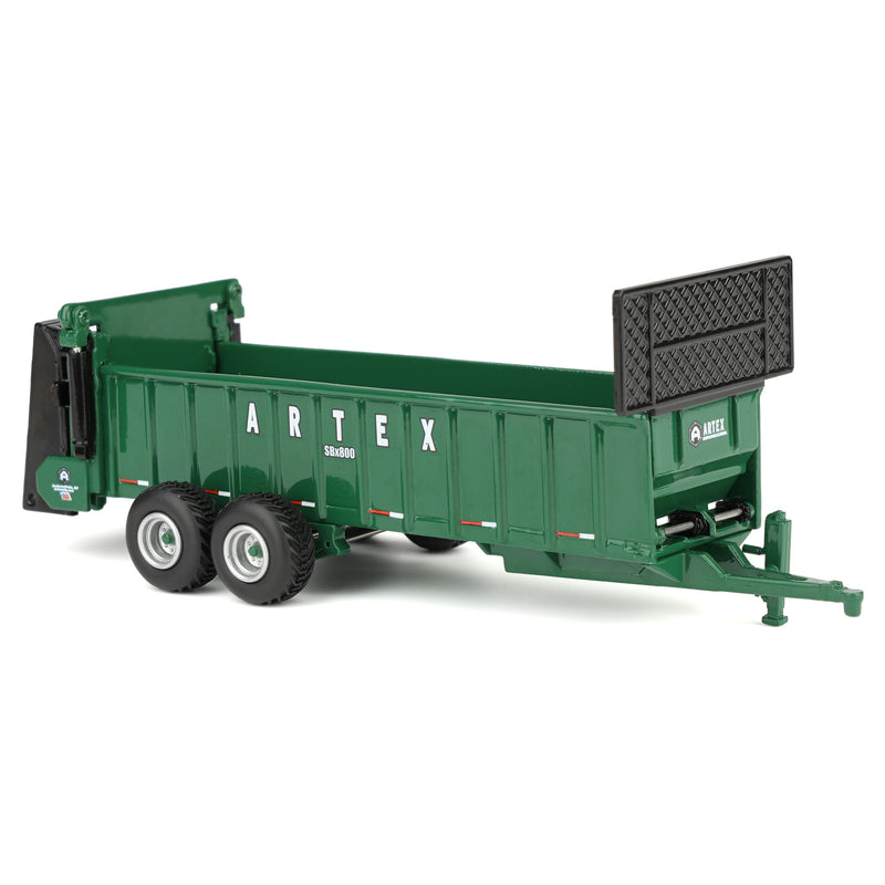 1/64 Green Artex SBX800 Manure Spreader with Dual Axle by SpecCast